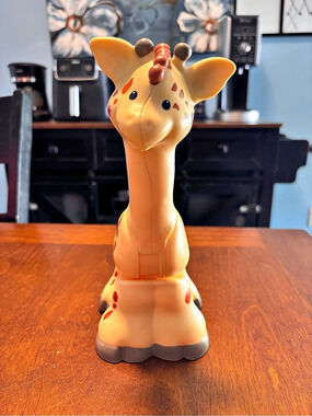 Fisher-Price Little People Lil' Movers Giraffe Toy Orange & Brown